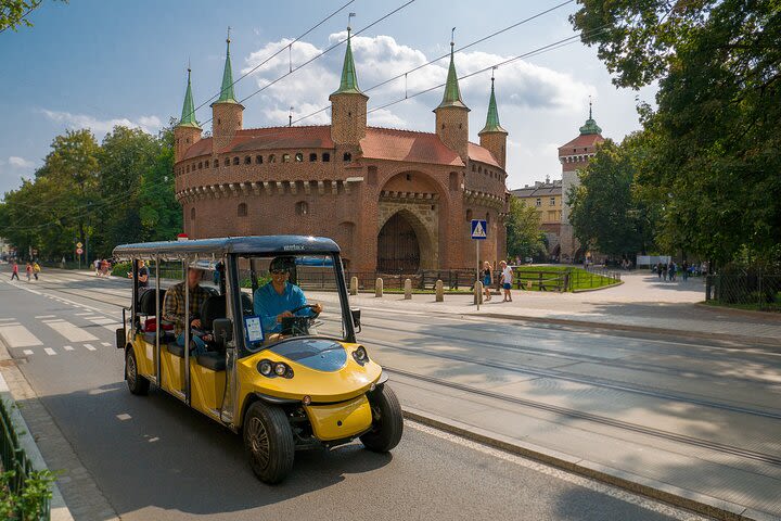 Krakow in One Day: City Tour by Electric Car with optional Schindler's Factory image