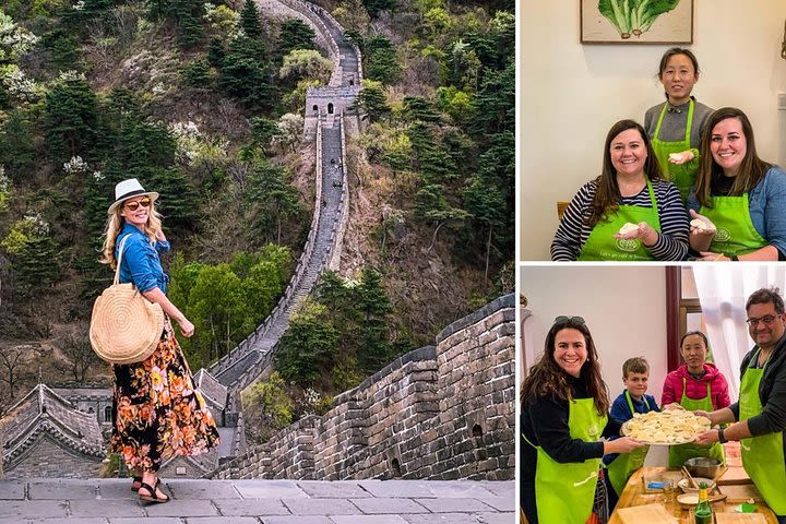 Private Tour Guide Service of Mutianyu Great Wall & Dumpling Making Class image