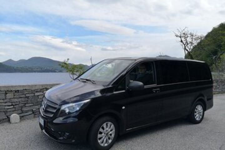 Malpensa to Lake Orta or Orta to Malpensa Private Taxi Transfer with David image