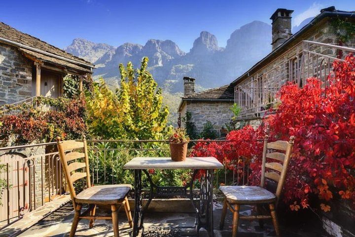 One day private tour Zagori from Corfu, Aristi-Papingko-Voidomatis river image