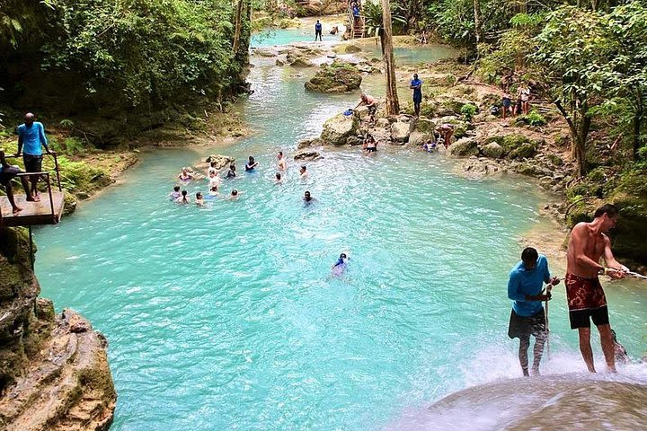 Island Gully Falls (Blue Hole) Ocho Rios image