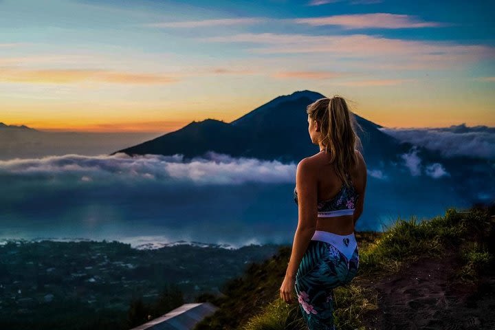 Batur Volcano Sunrise Trekking with Breakfast, Transfer, Coffee and Temple Tour image