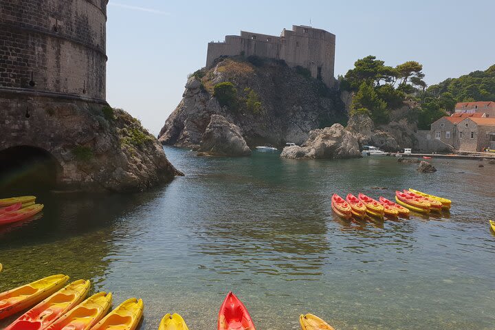 Sunset Kayaking Tour with Snorkeling and Wine in Dubrovnik image