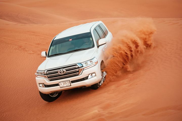 Abu Dhabi Desert Safari with BBQ Dinner image