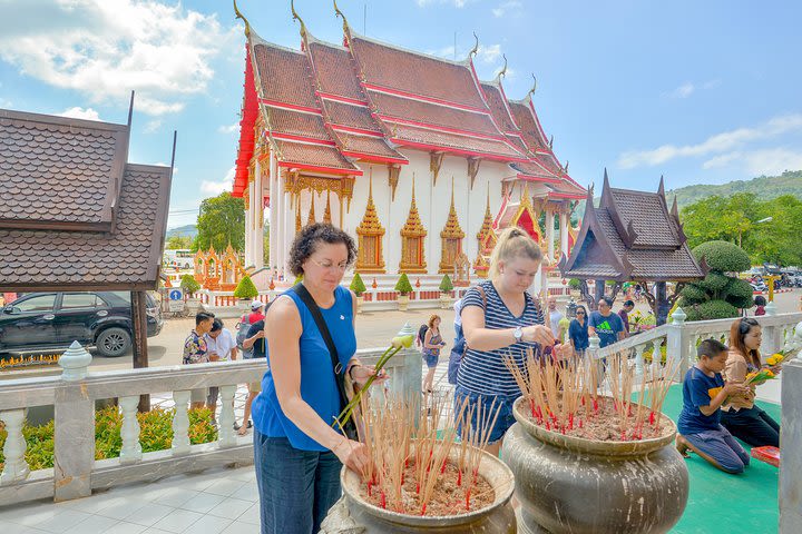 Phuket Landmark Tour , Wat Chalong , Big Bhudda image