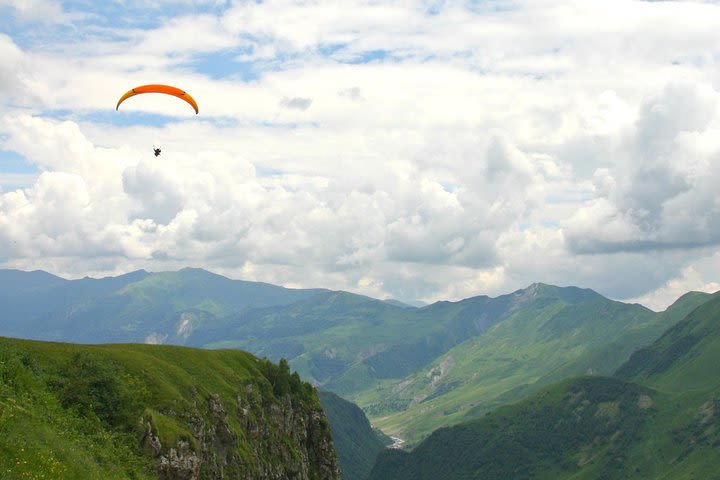 Paragliding in Gudauri - private trip from Tbilisi with Mtskheta, Jvari, Ananuri image