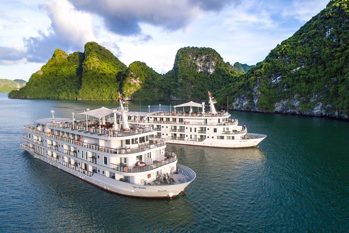 Overnight Halong Bay with Paradise Elegance Cruise image