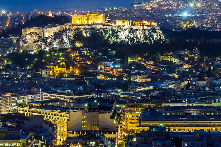 Athens by Night: 4-Hour Private Guided Tour image