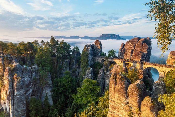 Prague: Bastei Bridge and Tisa Walls Private Tour with Lunch image