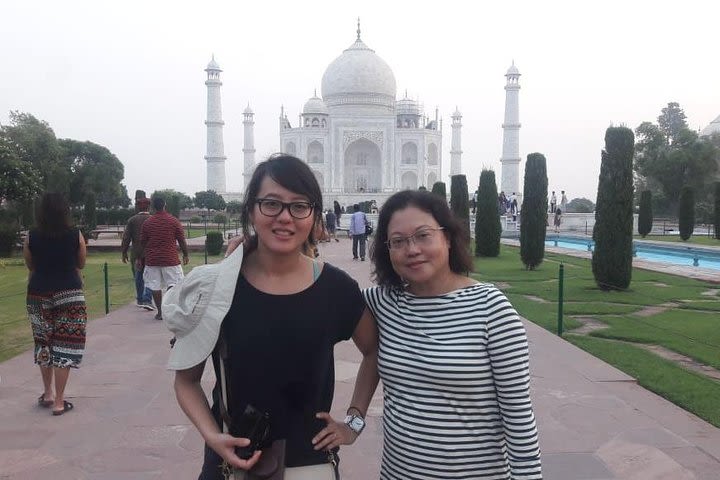 Agra Taj Mahal Tour In Sunrise and Sunset View image