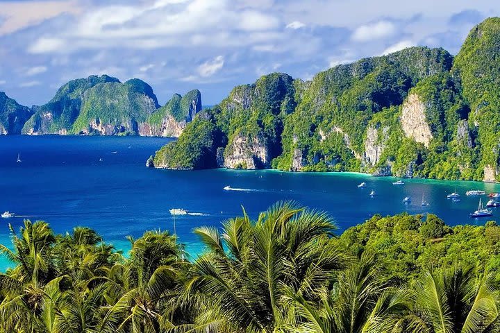 Full-Day Phi Phi & Rang Islands Snorkeling Trip w/ Seaview Lunch by Speedboat image