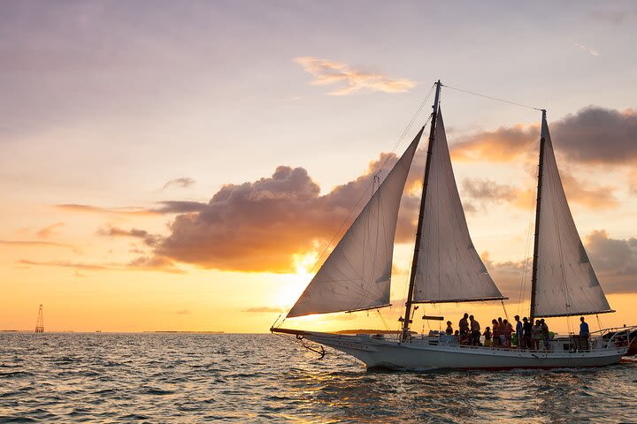 Private 2-Hour Wind and Wine Sunset Sail in Key West image