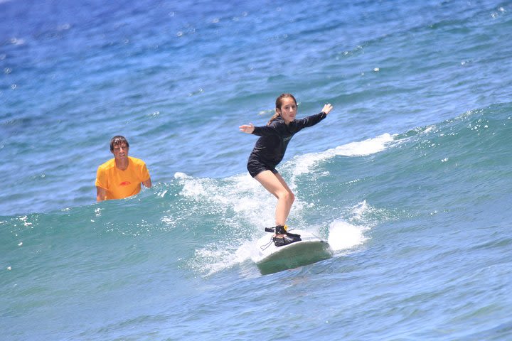 Semi-Private Surf Lesson at Ka'anapali Beach image