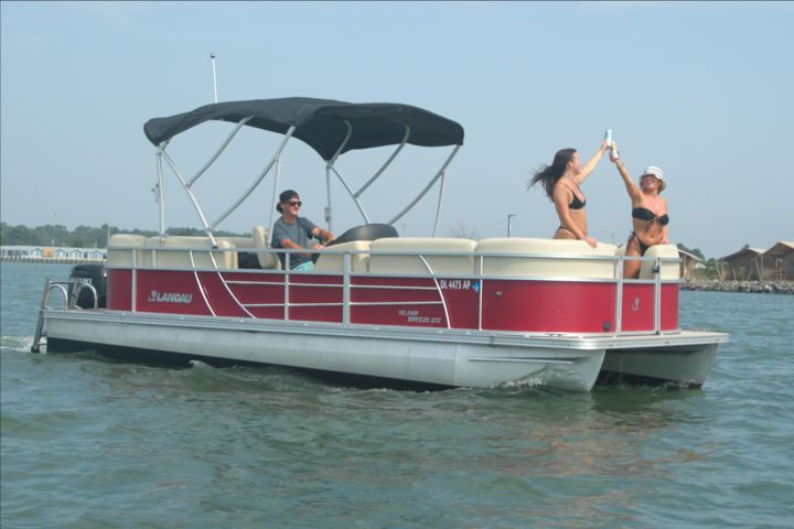 Chincoteague Island Pontoon Boat Rental image
