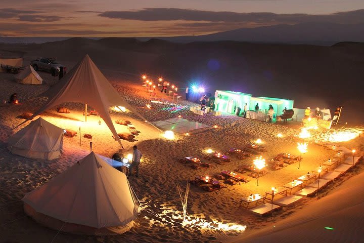 Dinner at Huacachina Desert image