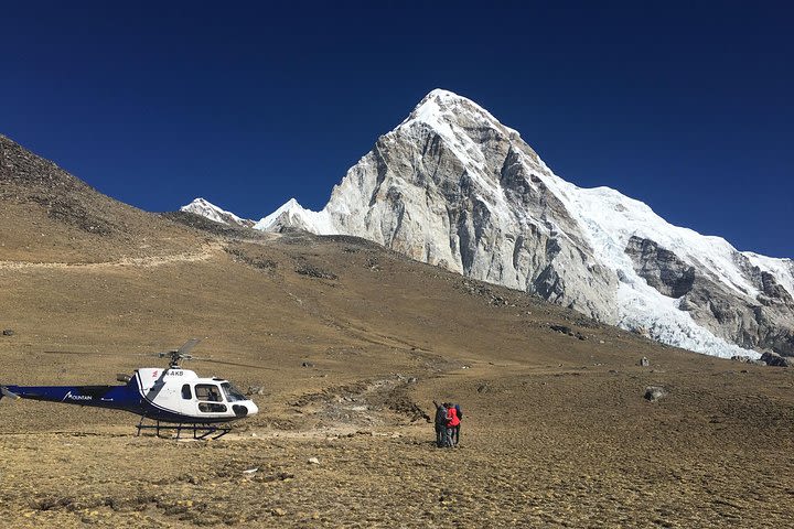 Landing Everest base camp by Helicopter one day trip from kathmandu image