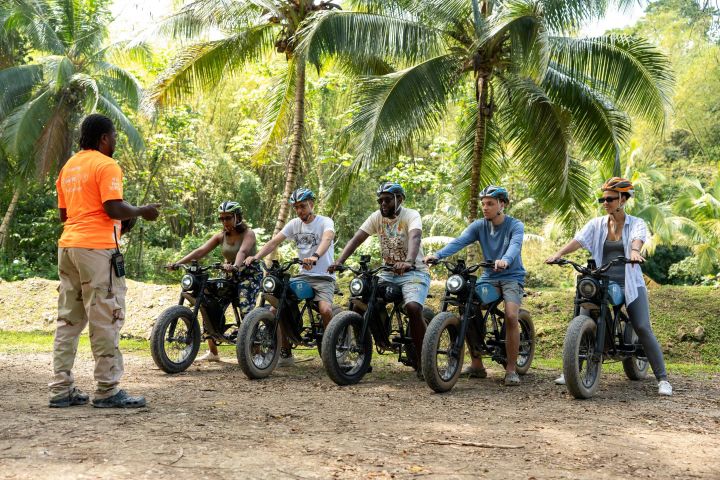 Electric Bike and Zipline Adventure in Montego Bay image