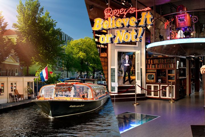 Ripley's Believe it or Not + Crucero por los Canales de Ámsterdam image