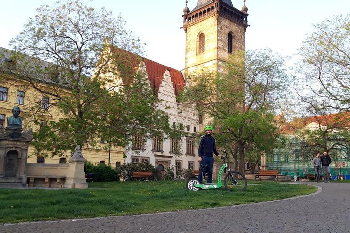 VYSEHRAD CASTLE tour on E-scooter HUGO Bike 3hours image