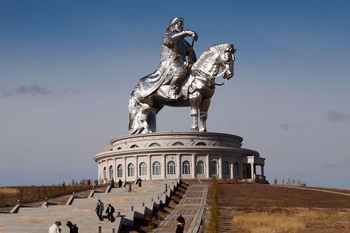 Day Coach Tour of Genghis Khan Statue Complex and Terelj National Park Including Lunch image