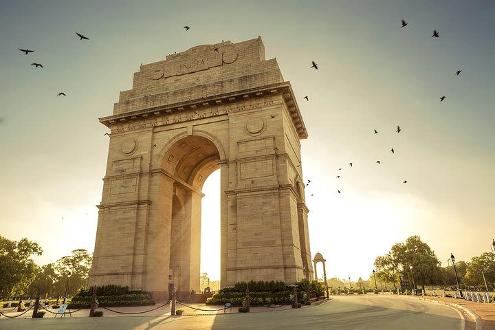 Golden Triangle Tour by an AC private cab at disposal for 5 Days image