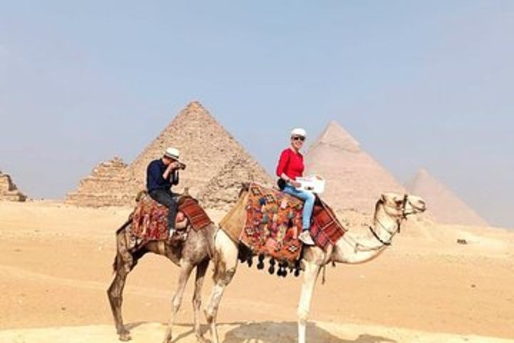 Camel Ride at the Pyramids Area image