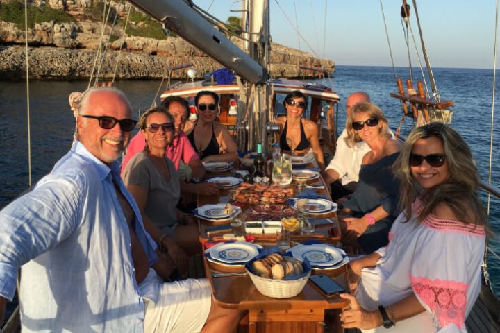 Sunset Sailing & Dinner Aboard Vita Bel image