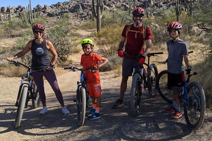 Private Group Sonoran Desert 1.5 Hour Mountain Bike Adventure image