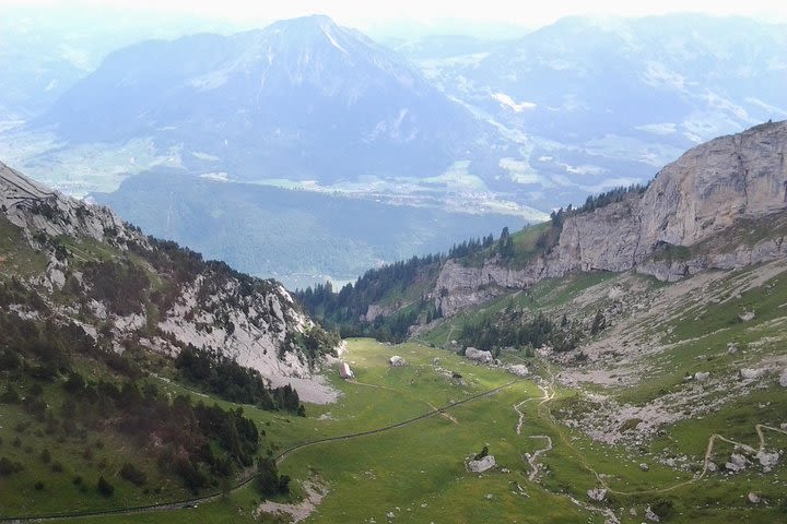 Mount Pilatus Golden Round Trip with Lake Cruise Small Group Tour from Luzern image