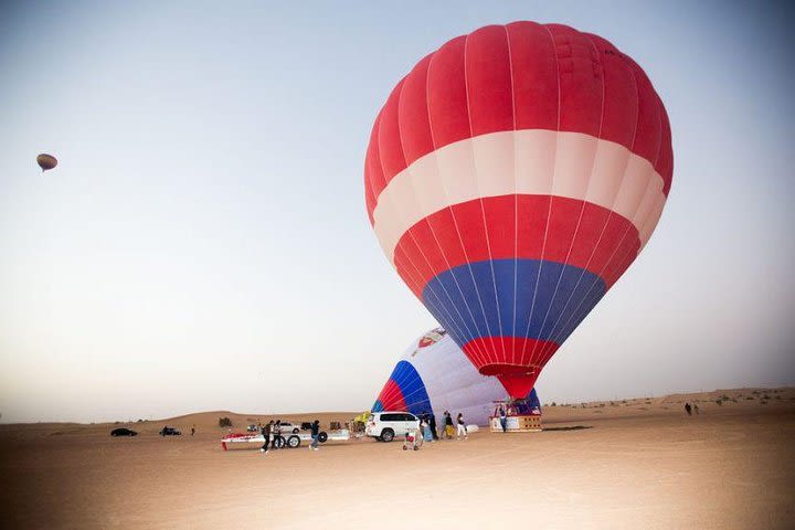 Hot Air Balloon Ride With Gourmet Breakfast & Falcon Show image