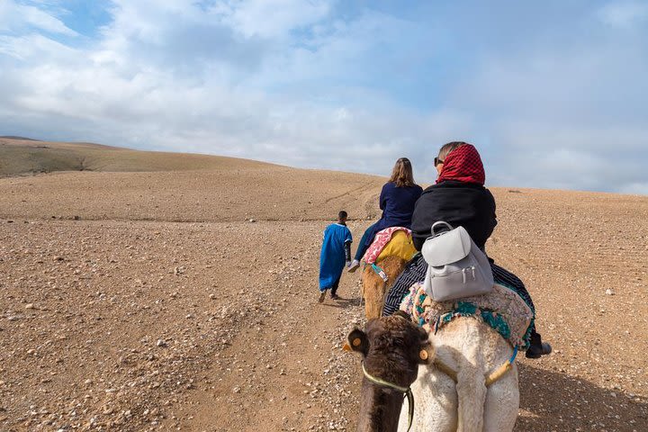 Agafay camel ride and desert tour in 4x4 image