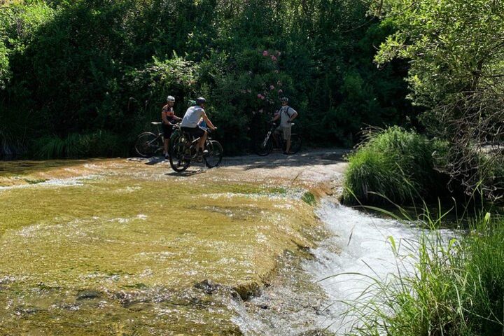 Mountain bike routes with electric guide image