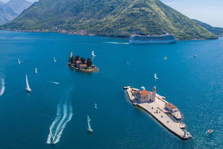 Ticket Tour: Blue Cave, Mamula Island, Submarine Tunnel, Lady of the Rocks (3hr) image