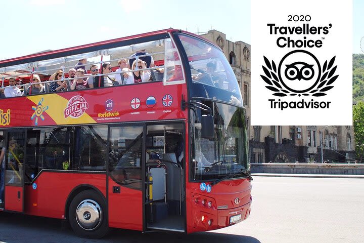 City tour Tbilisi on red bus  image