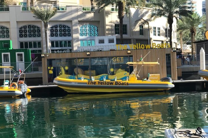 Yellow Boat Ride in Dubai with Sharing Hotel Pickup image