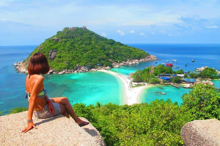 Koh Tao and Koh Nang Yuan Day trip by Speedboat from Koh Samui image