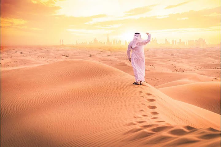 Dubai: Desert Safari at Sunrise with Camel Ride | MyHolidaysAdventures image