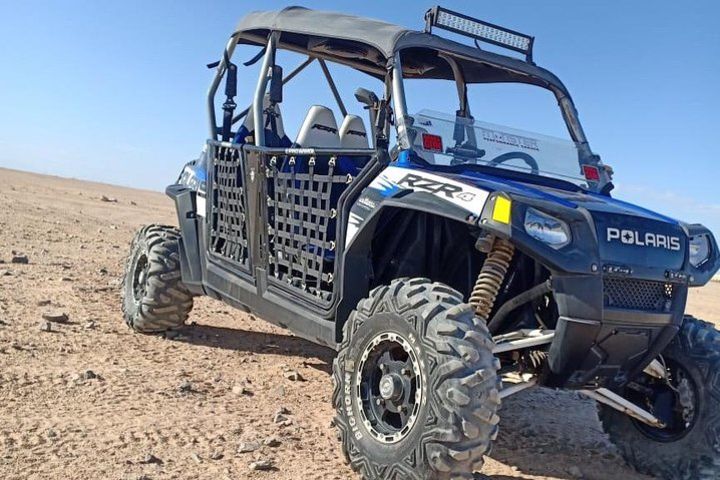 Polaris and Honda buggy in makadi bay  image