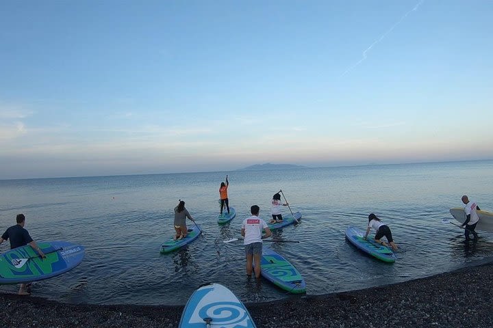 Santorini Full Moon Stand-Up Paddle Adventure image