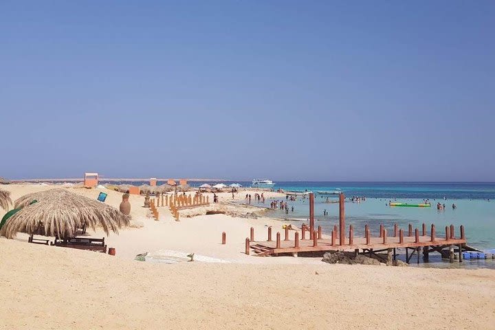 Paradise Island Egypt Maldives Snorkeling Sea Trip, Lunch, Water Sport-Hurghada image