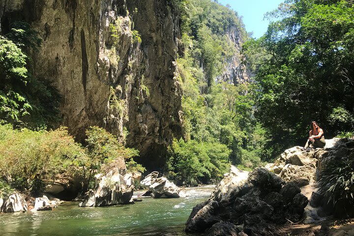 Private Tour with Caving included at The Natural Reserve of "Rio Claro" !! image