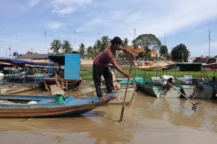 Sunset on Tonle Sap Lake image