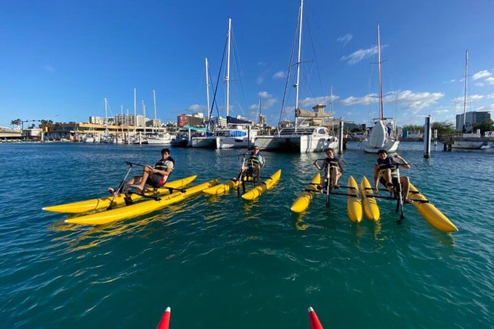 Private Water Bike Adventure in Condado Lagoon image