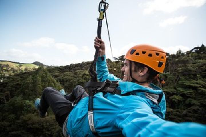 Adventurous Eco Zipline Tour in Coromandel  image