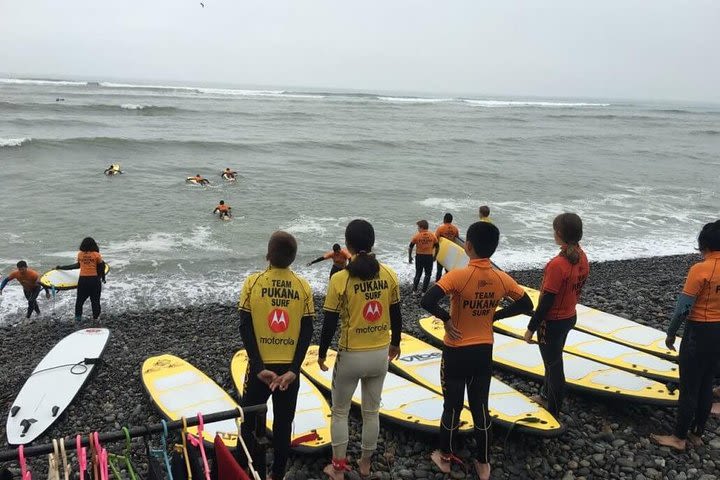 Surf Lesson plus Bike Rental in Lima image