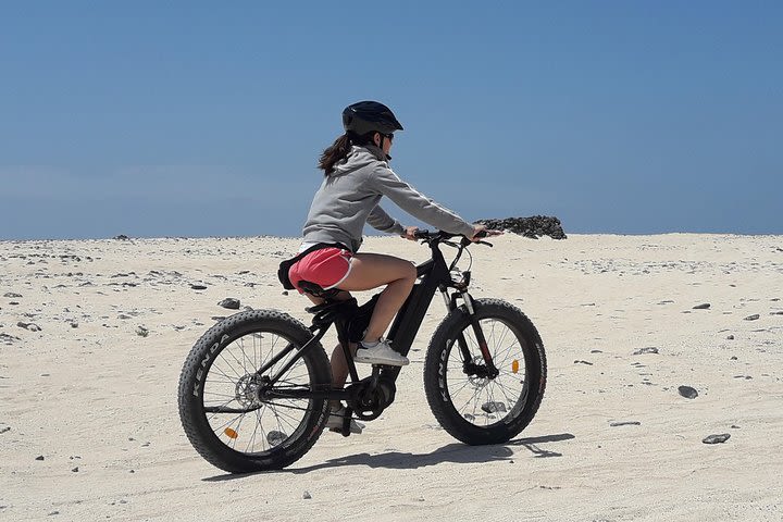 Fat Electric Bike Advanced Tour 5 Hours In Fuerteventura From Lanzarote image