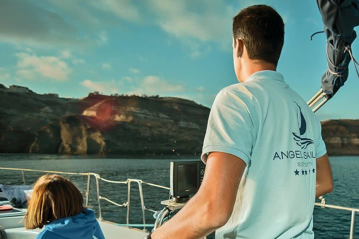 Santorini Private Daytime Sailing Cruise with Meal, Drinks &Transfer included image