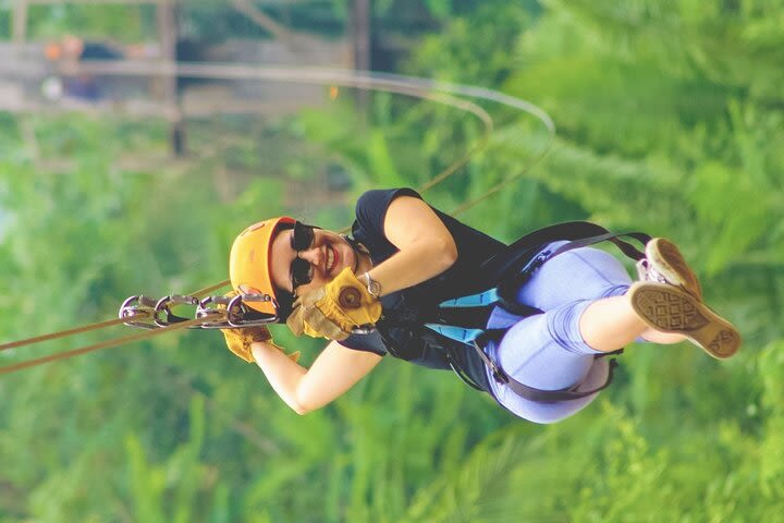 Cave Tubing and Jungle Zip Lining Through Belize image