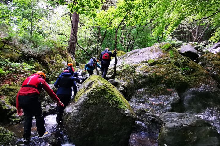 Gorge Walking in Snowdonia image