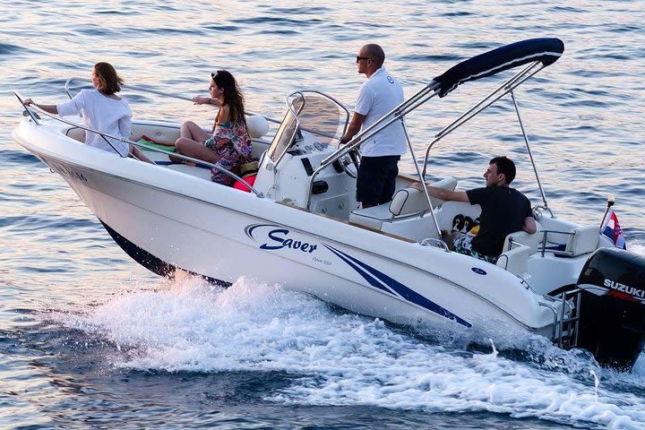 Boat rental in Dubrovnik Croatia. Cruise around Dubrovnik coast and islands image